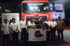 UD Trucks Serahkan Quester GKE 280 ABS ke Pelanggan, Ini Kelebihannya