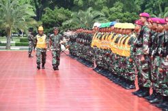 Sambut Satgas Karhutla, Panglima TNI: Australia Sampaikan Apresiasi