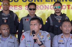 Kapolres Sorong Kota Sampaikan Salam Perang terhadap Pelaku Kejahatan