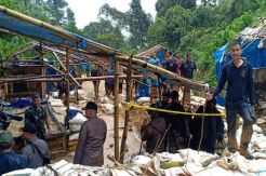 Polisi Tetapkan 4 Tersangka Tambang Emas Ilegal di Lebak