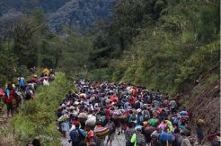 Diteror OPM, Ratusan Warga Kimbeli Papua Tinggalkan Kampung Halaman