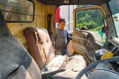 Sadis, di Balikpapan Suami Bakar Istri di Dalam Kabin Truk