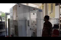 Kompleks Istana Diperketat, Masuk Harus lewat Bilik Disinfektan