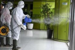 Pemko Pekanbaru Mulai Lakukan Penyemprotan Disinfektan