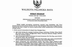 Cegah COVID-19, Warga Palangkaraya Diminta Jauhi Pusat Keramaian