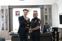 Bea Cukai Juanda dan Atase Korea Bahas Kerja Sama Impor Ekspor Kapal Selam