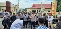 Maklumat Kapolri dalam Penanganan Virus Corona Ditindaklanjuti Kapolres Matra
