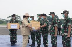 Serahkan Alkes untuk RS Penanganan Corona, Prabowo: Pemerintah Serius