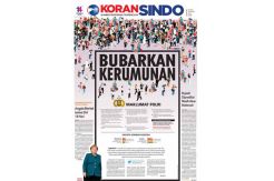 Bubarkan Kerumunan, Polisi Mulai Tegas untuk Antisipasi Sebaran Corona