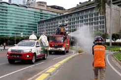 DPRD DKI Minta Penyemprotan Disinfektan Dilakukan Rutin di Lokasi Prioritas