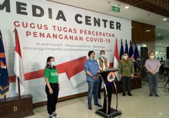 Tokopedia, OVO dan Grab Bersatu Perangi COVID-19