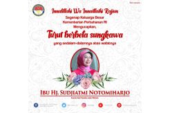Ibunda Tercinta Wafat, Prabowo Doakan Semoga Jokowi Diberi Ketegaran