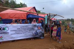 Korban Tanah Longsor di Jasinga Dapat Bantuan Hunian Sementara