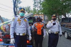 Tugas di Tengah Wabah Corona, Dishub DKI Bekali Diri dengan APD dan Doa