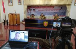 Pertama di Sumbar Musrenbang via VCon