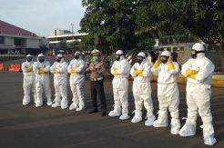 Waspada Corona, Ditlantas Siapkan APD di Mobil Patroli