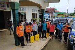 Cegah Corona, Masyarakat Merangin Jambi Bergerak hingga ke Desa-desa