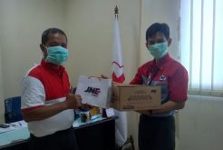 JNE Bantu Relawan PMI Cegah Penyebaran Virus Corona