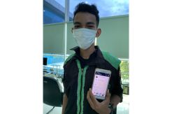 Demi Keluarga, Driver Ojol Tetap Mengaspal di Tengah Wabah Corona