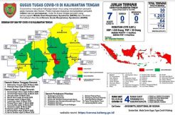 Terus Bertambah, Pasien Positif COVID-19 di Kalteng Jadi 7 Orang