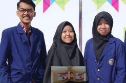 Tiga Mahasiswa UNY Olah Daun Ketapang Jadi Obat Penyembuh Luka