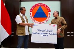 Astra Beri Bantuan Rp63 Miliar untuk Cegah Penyebaran Covid-19