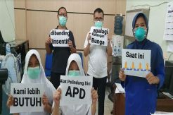 Bantu Penanganan Covid-19, ABM Serahkan Bantuan APD untuk Dua RSUD Rujukan