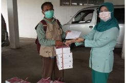 Dukung Tim Medis Corona, Kadin DKI Bagikan Nasi Kotak ke Sejumlah RS