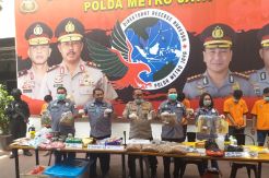Polda Gulung Sindikat Pengedar Tembakau Gorilla Beromzet Rp4,5 Miliar