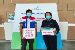 Pertamina Berdayakan UMKM Suplai 3.000 Paket Nutrisi ke Tenaga Medis