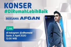 Hibur Pelanggan di Masa Sulit, XL Axiata Gelar Konser Digital Bareng Afgan