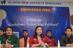 Ketua BEM Universitas Binawan Minta Maaf kepada Tenaga Medis dan Pemprov DKI