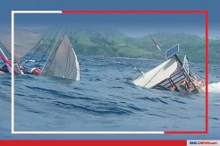 BREAKING : Kapal Rombongan Wartawan Istana Kepresidenan Terbalik