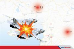 Tak Hanya Tembak Jatuh 2 Jet, Turki Juga Bombardir Bandara Suriah