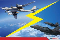 Pertama Kali, Jet Siluman F-35 Berhadapan dengan Pesawat Rusia
