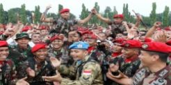 Serah Terima Pasukan