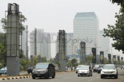 Tiang Monorail Berubah Fungsi