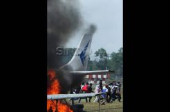Musi Aviation 746 Meledak