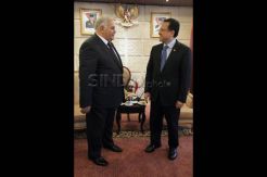 Irman Gusman Bertemu Ketua Delegasi Parlemen Azerbaijan