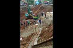Perbaikan Rel Cilebut