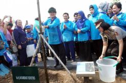 Ibu Negara Tanam Pohon