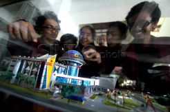 Miniatur Arsitektur Karya Mahasiswa Untag