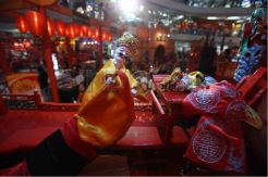Wayang Potehi Meriahkan Imlek di Mal