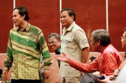 Prabowo Hadiri Dialog ICMI