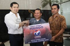 Perindo Bantu Korban Banjir Pasaman