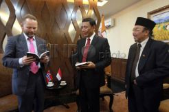 Wiranto bertemu dubes Norwegia