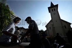 Pengamanan jelang Paskah di Makassar