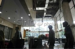 Ruang tunggu KPK ambrol