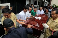 Jenazah bentrokan Rudenim