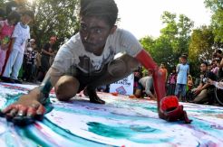 Free style painting